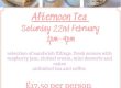 afternoon tea 22nd feb menu